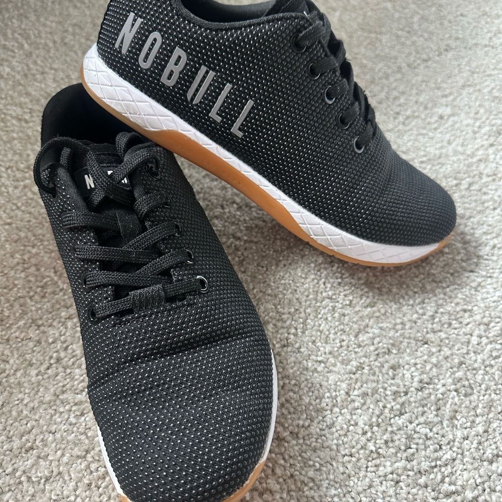 NOBULL Black and White Athletic Sneakers